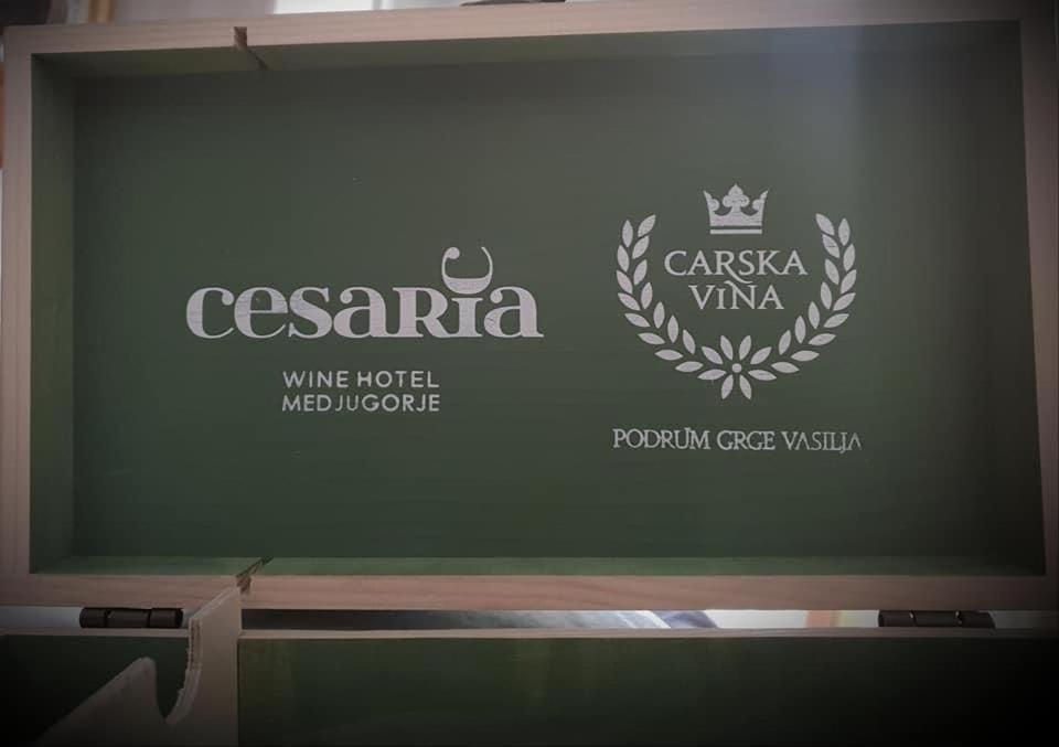 Wine Hotel Cesarica Međugorje Dış mekan fotoğraf