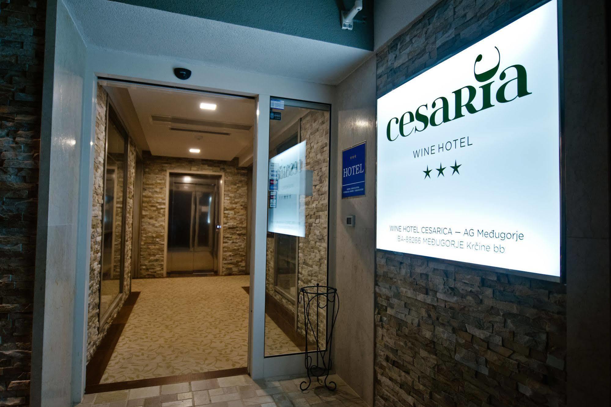 Wine Hotel Cesarica Međugorje Dış mekan fotoğraf