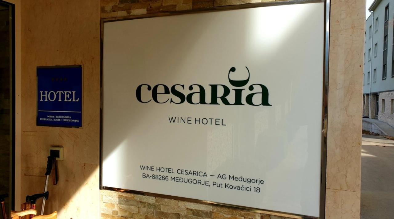 Wine Hotel Cesarica Međugorje Dış mekan fotoğraf