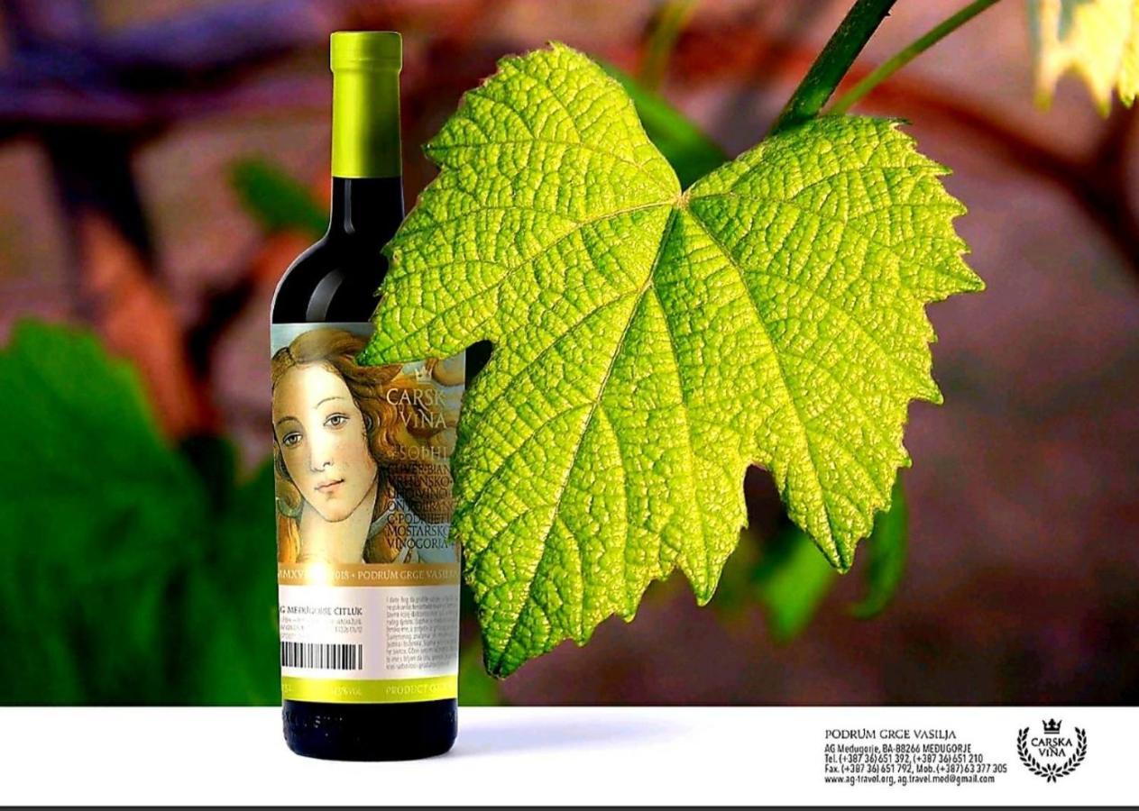 Wine Hotel Cesarica Međugorje Dış mekan fotoğraf